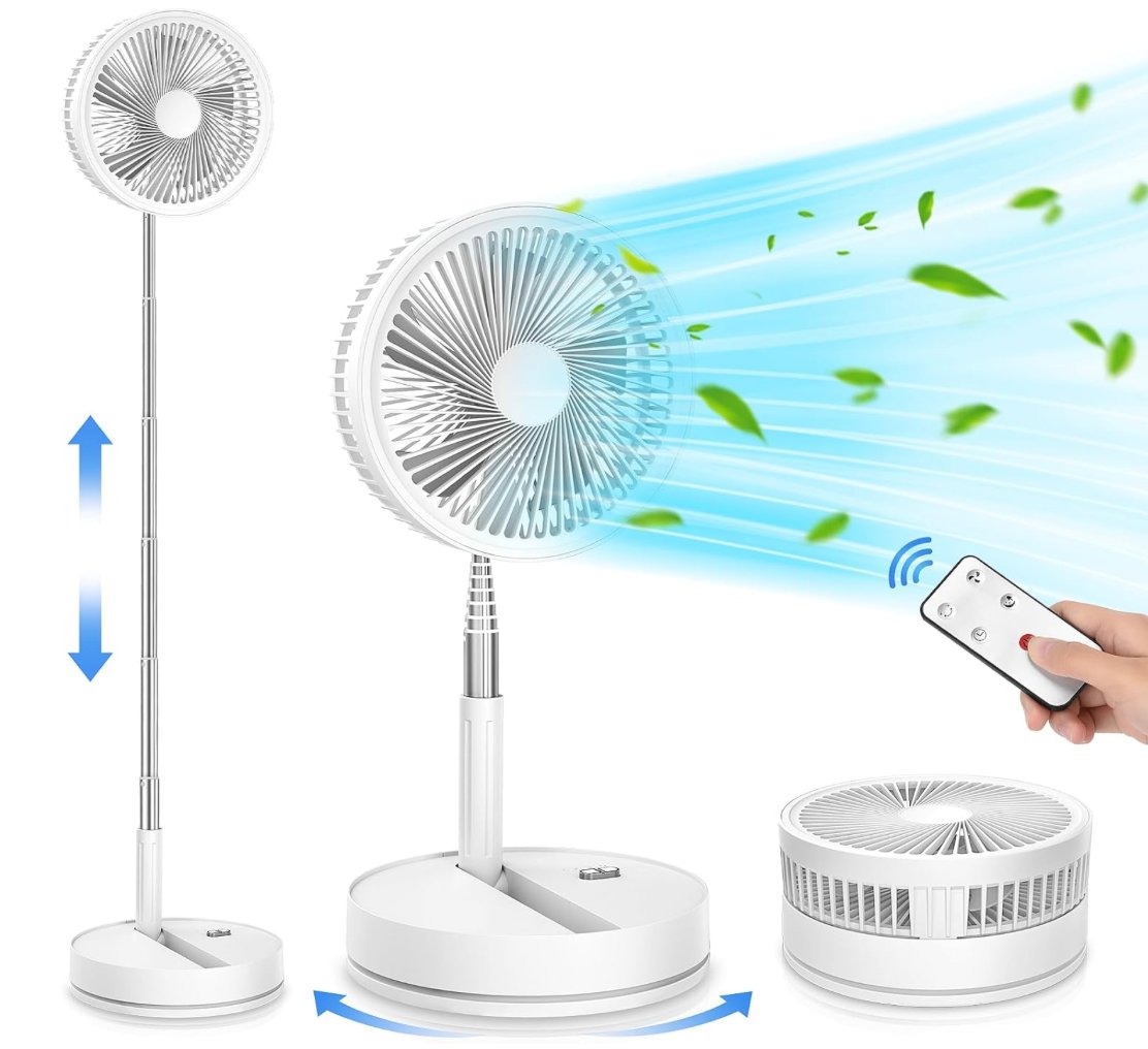 Portable room fan